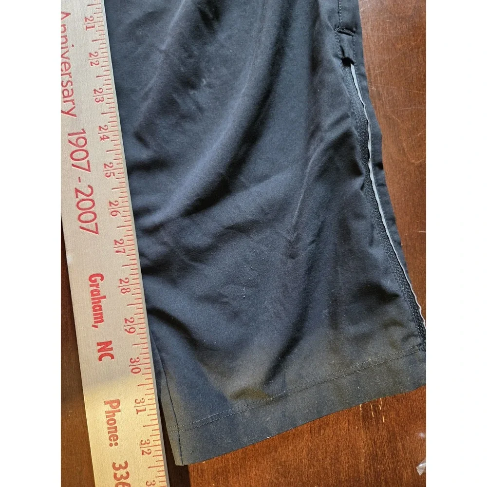 The North Face Men's Softshell Pants‎ Black Large Stretch Zip Ankle Outdoor